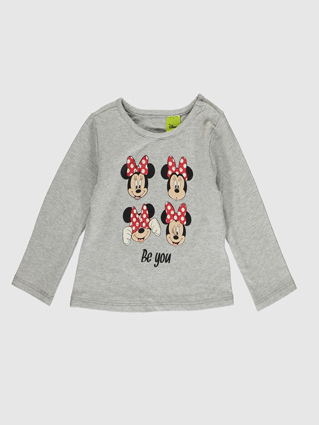 Crew Neck Baby Girls' T-Shirt-3
