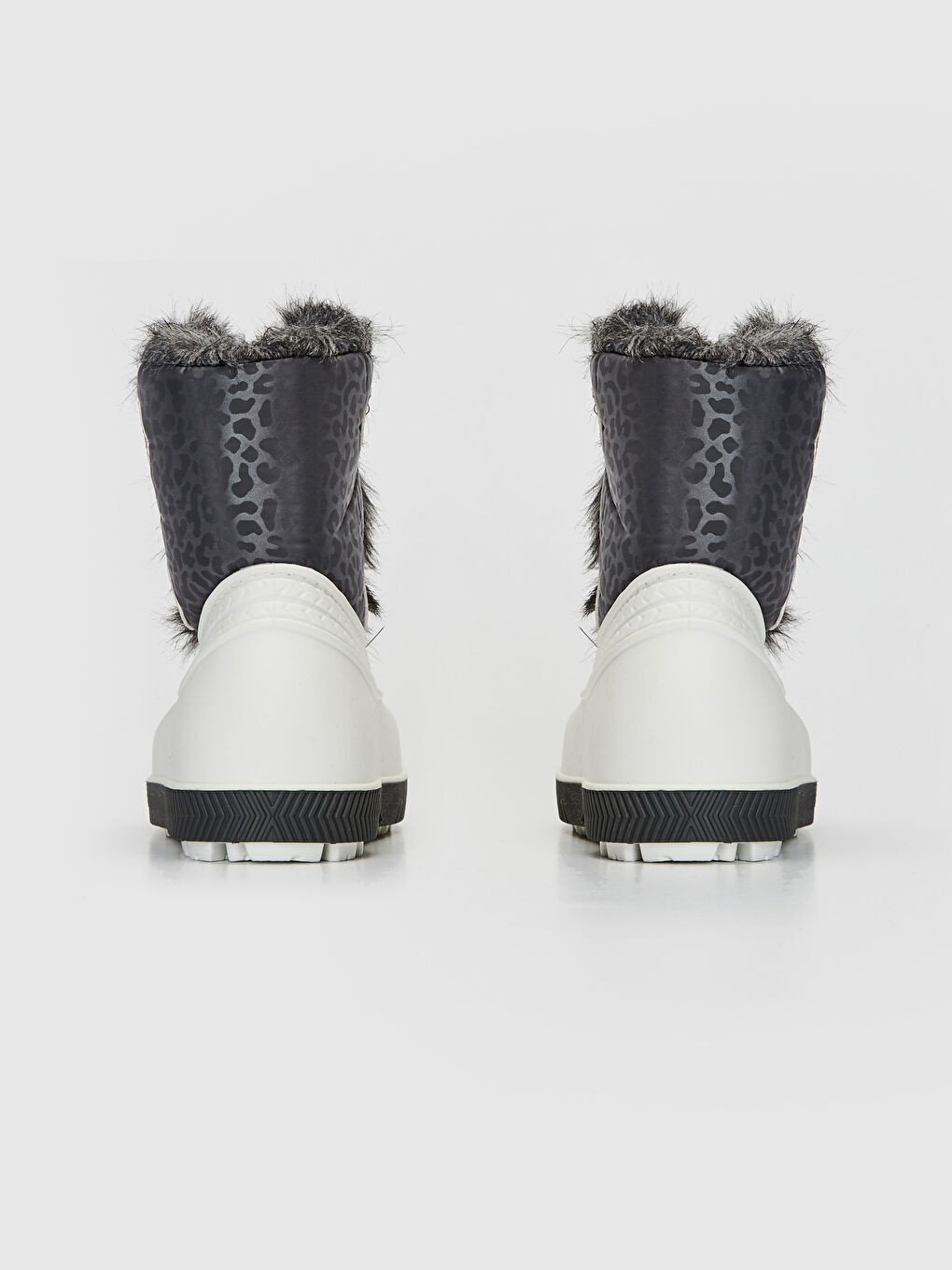 Ботинки на толстой подошве с меховой подкладкой для малышек девочек-3