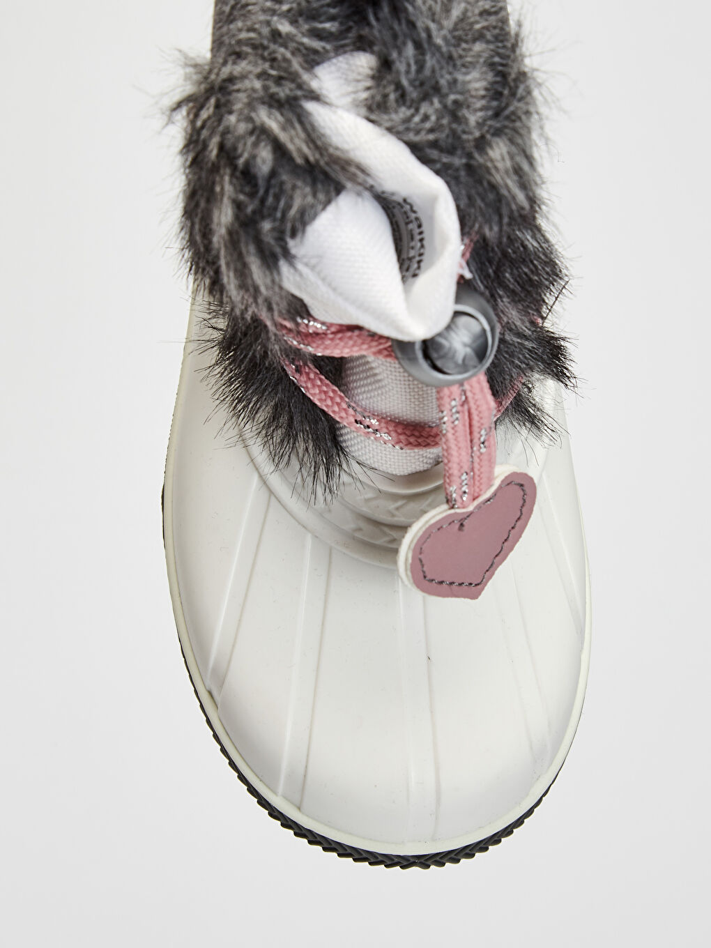 Ботинки на толстой подошве с меховой подкладкой для малышек девочек-4