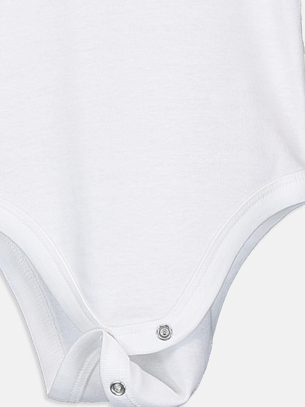 Baby Girl WHITE Bodysuit-3