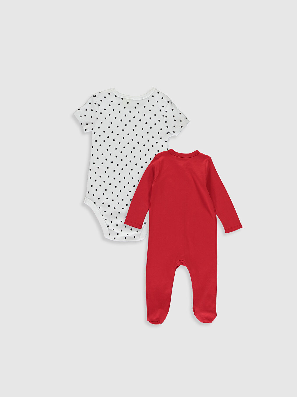 Kırmızı Kız Bebek Hastane Çıkış Seti-1