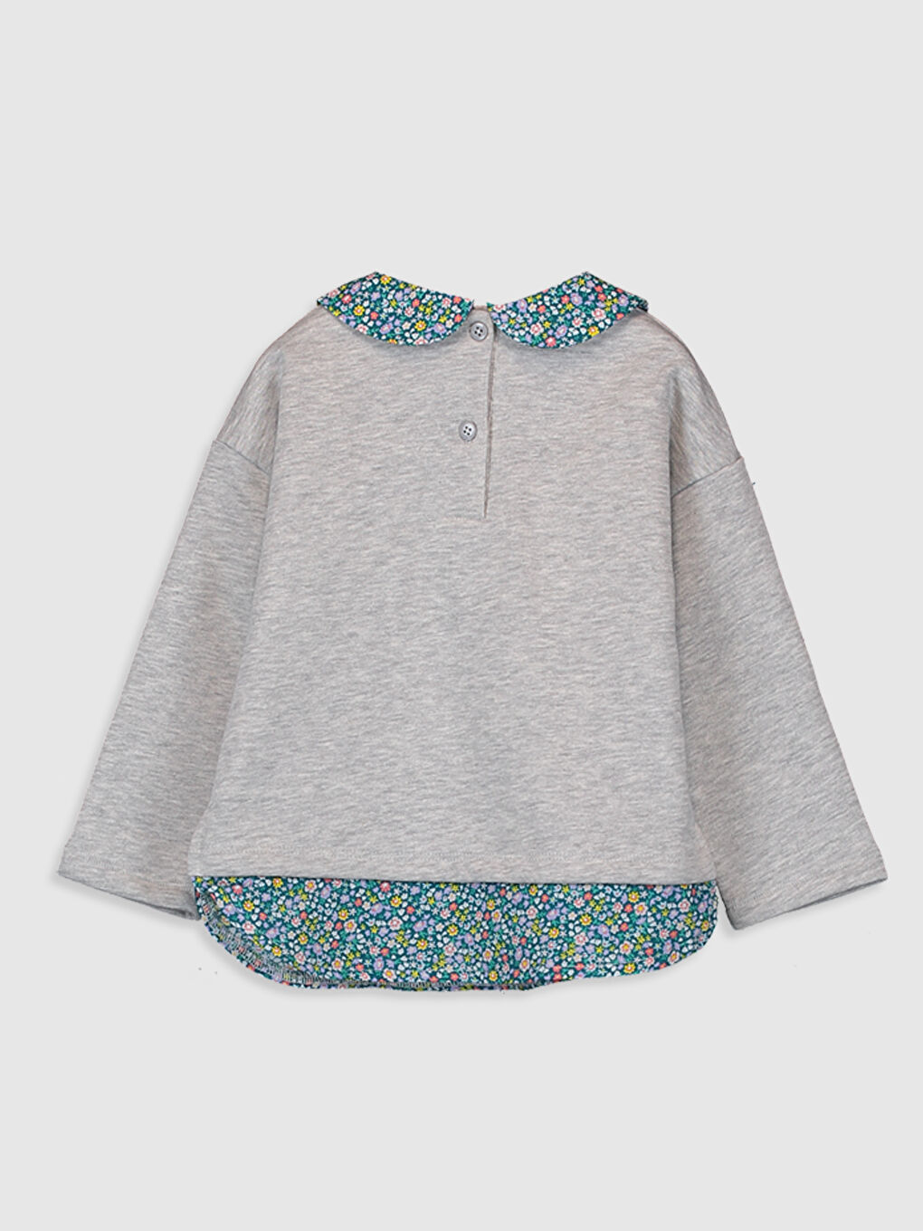 Baby Girl GREY Sweatshirt-1