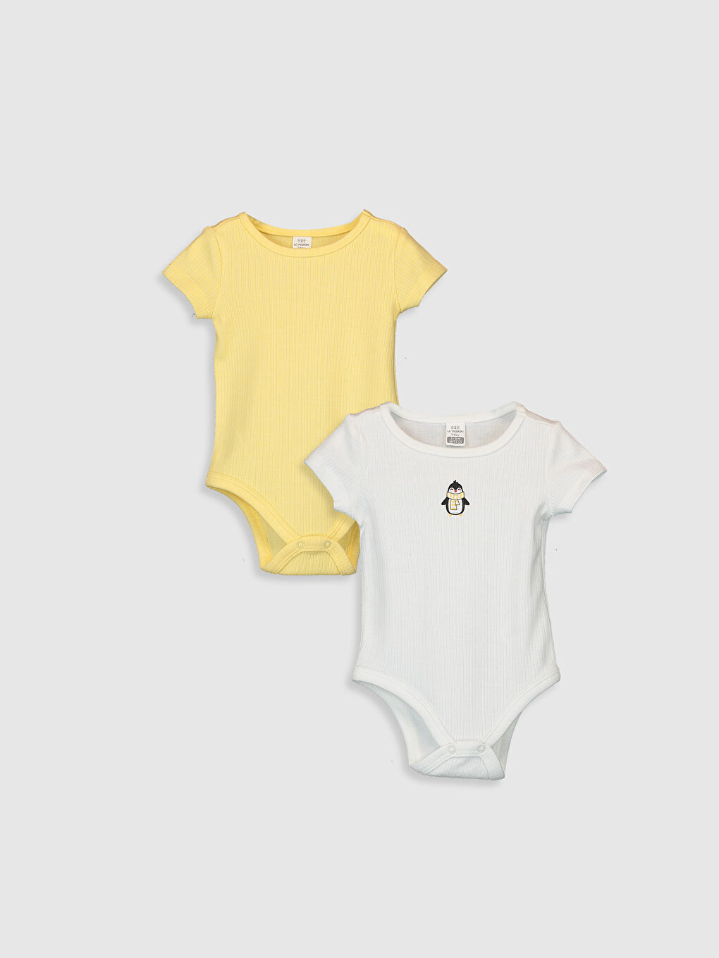 Erkek Bebek Çıtçıtlı Body 2'li