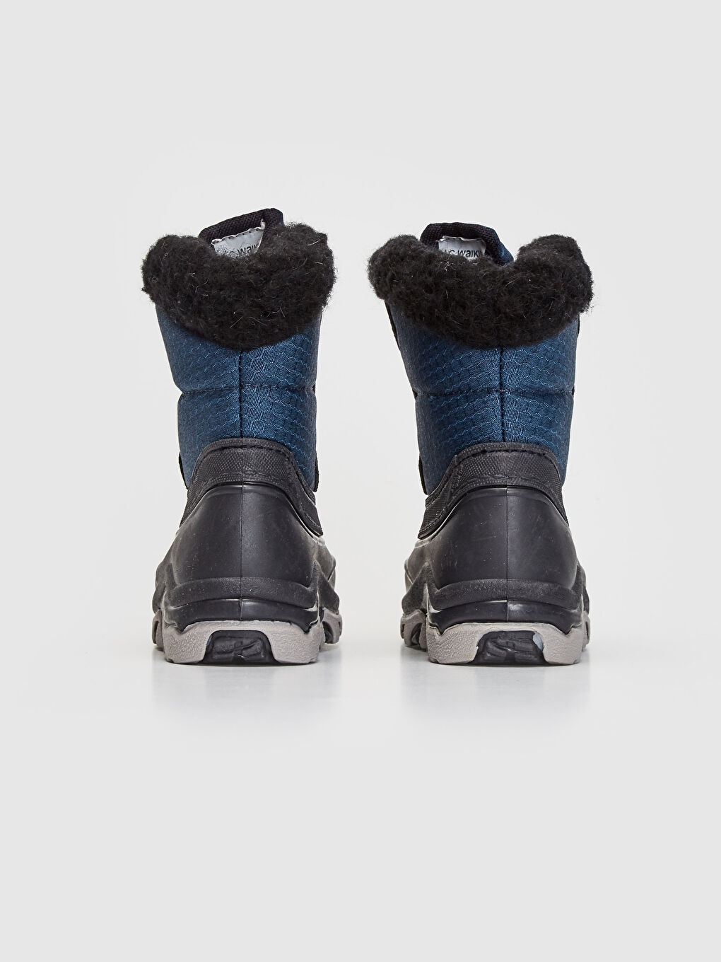 Lacivert Erkek Bebek Kalın Tabanlı Bot-3