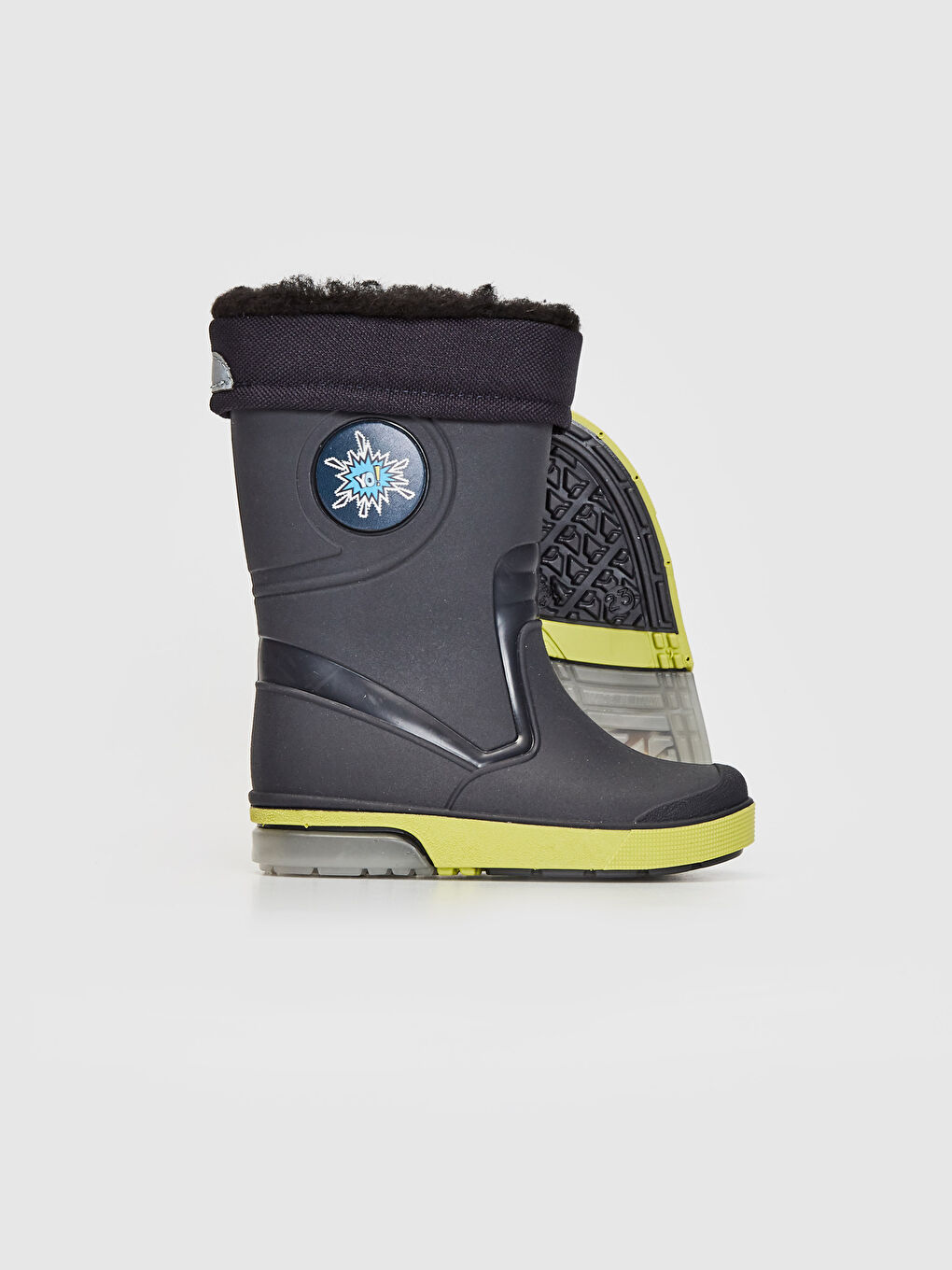 Baby Boy Fur Lined Boots-2