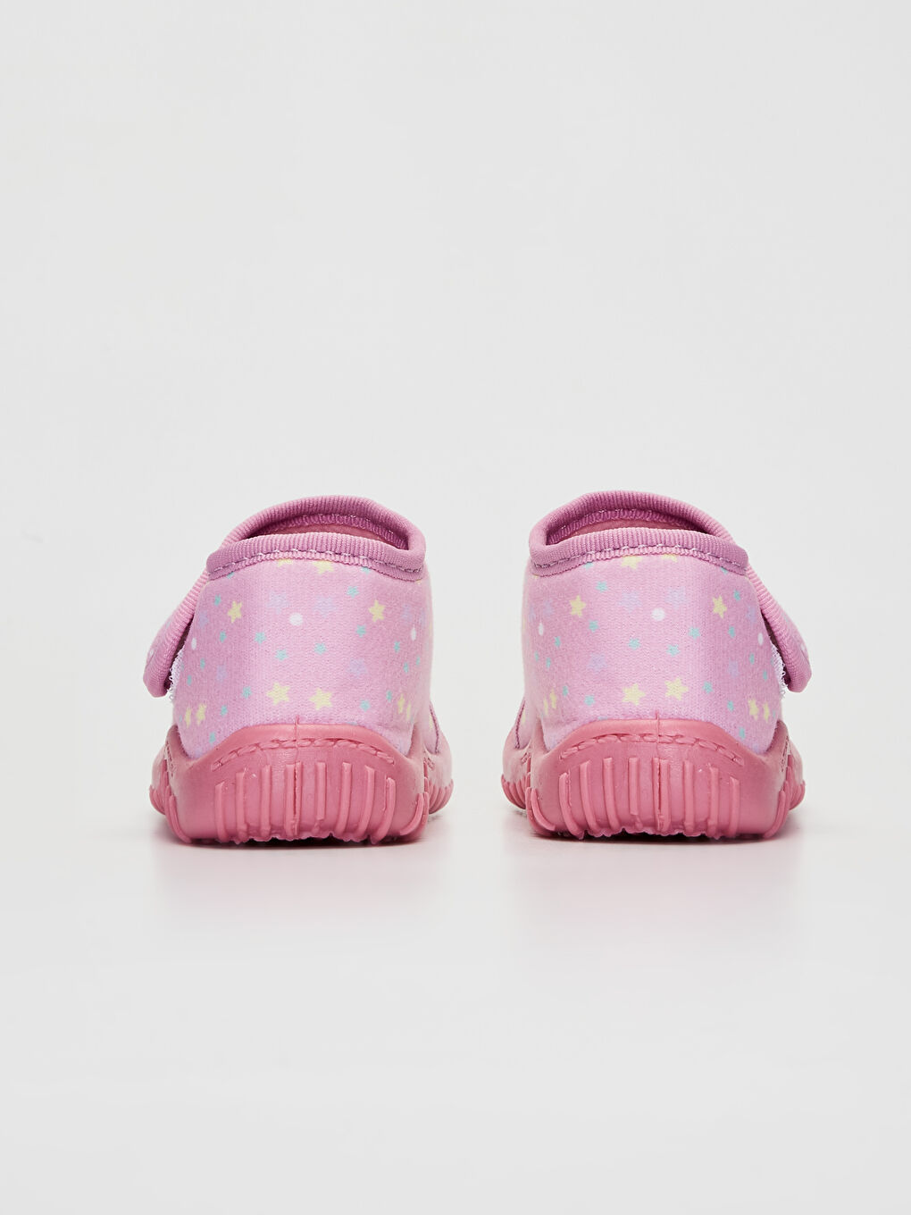 Baby Girl's Hook and Loop House Shoes-3