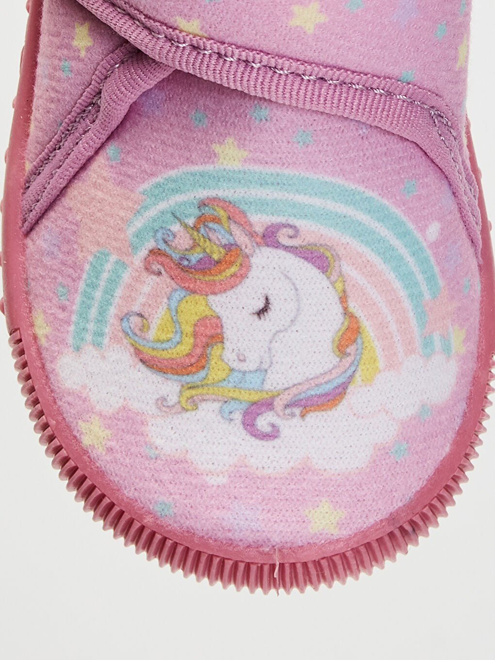 Baby Girl's Hook and Loop House Shoes-4