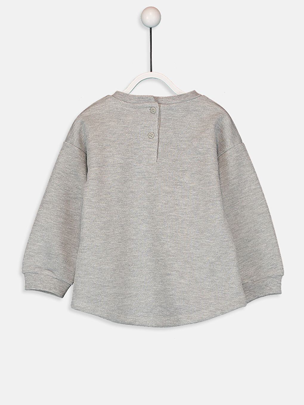 Baby Girl GREY Sweatshirt-1