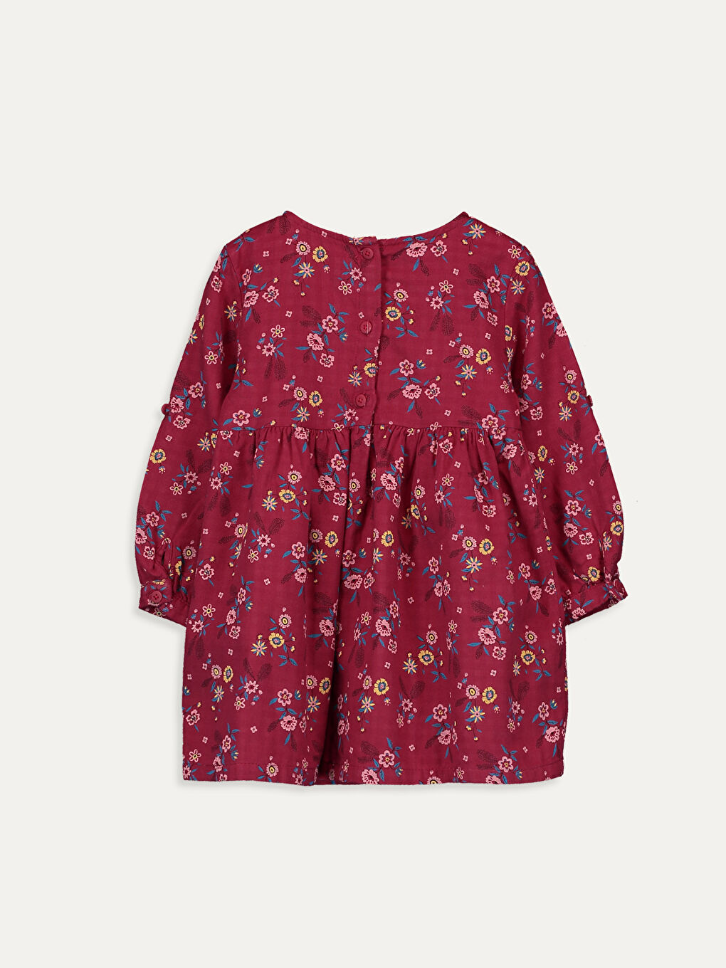 Baby Girl BORDEAUX Dress-1