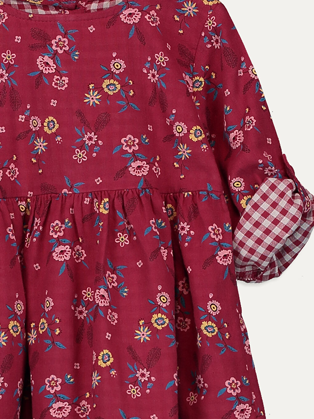 Baby Girl BORDEAUX Dress-2