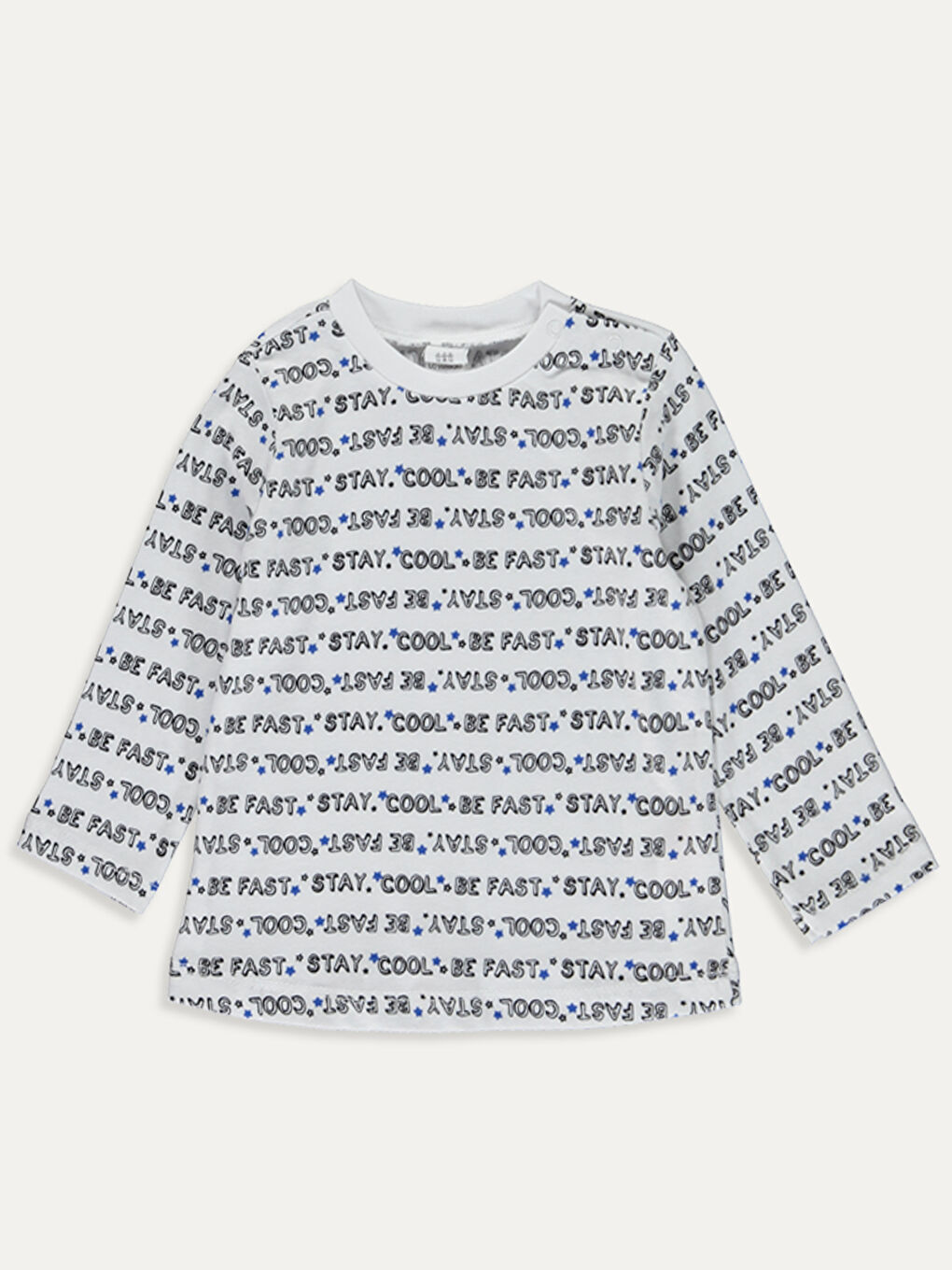 Beyaz Erkek Bebek Desenli Pijama Takımı 4'lü-2