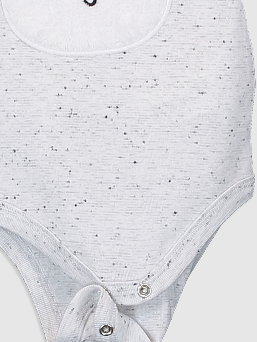 تي شيرت أبيض طفل صغير-2