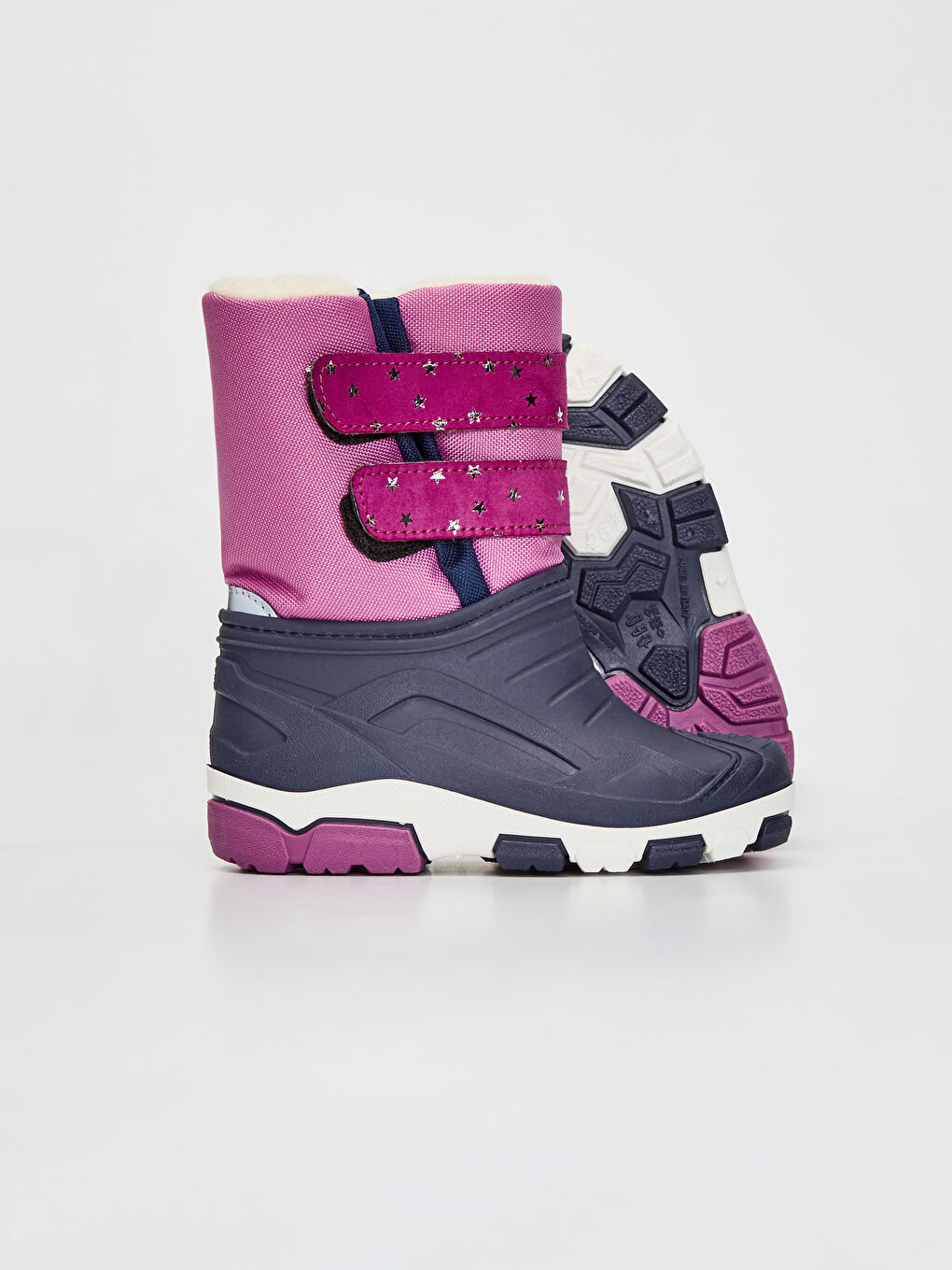 Ботинки на толстой подошве с застежкой-липучкой для малышек девочек-2