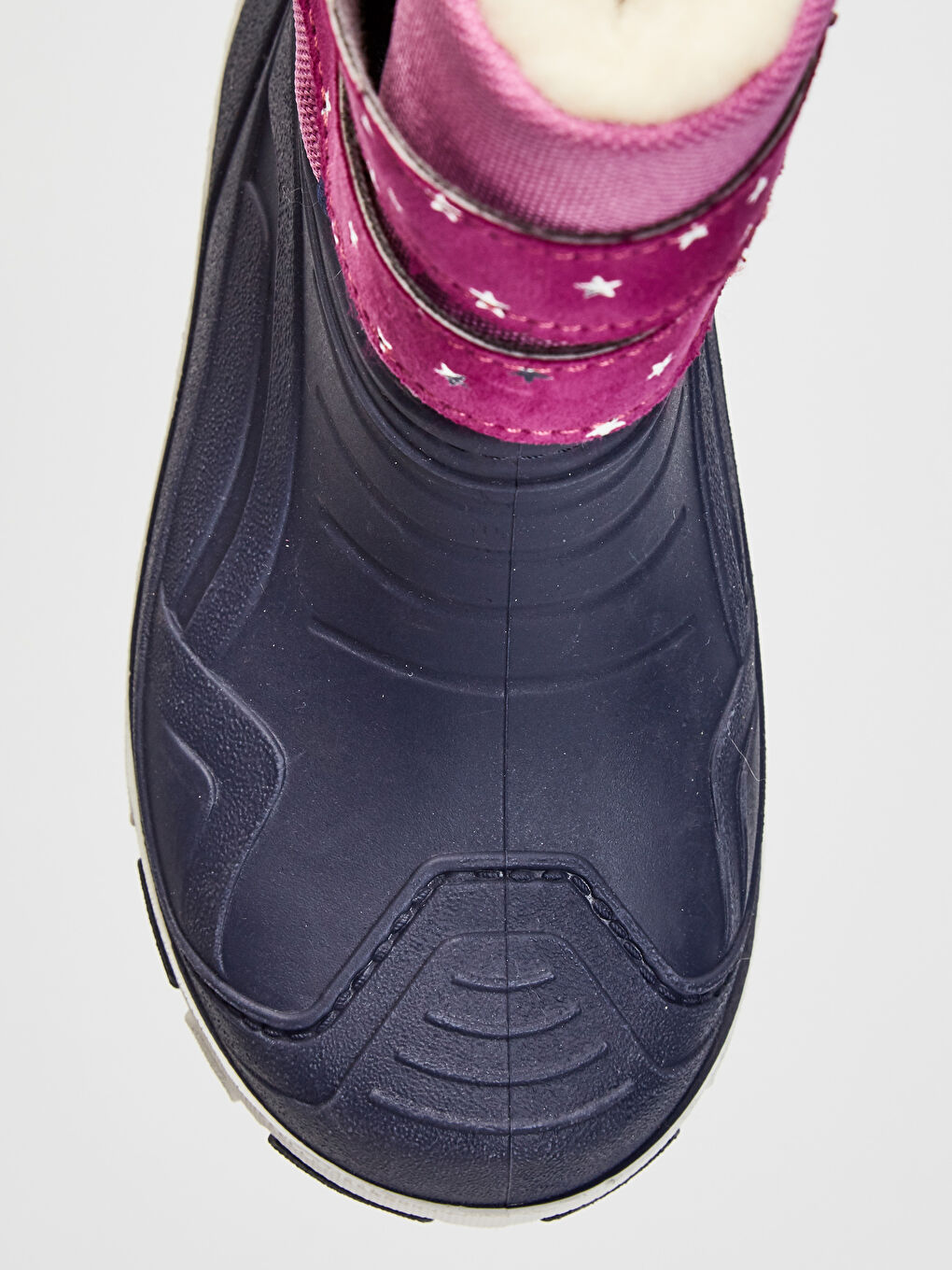 Ботинки на толстой подошве с застежкой-липучкой для малышек девочек-4