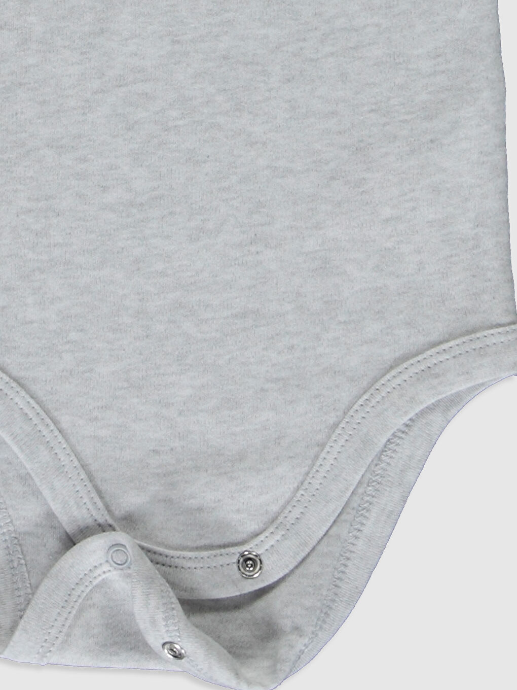 Beyaz Erkek Bebek Desenli Çıt Çıtlı Body 2'li-4