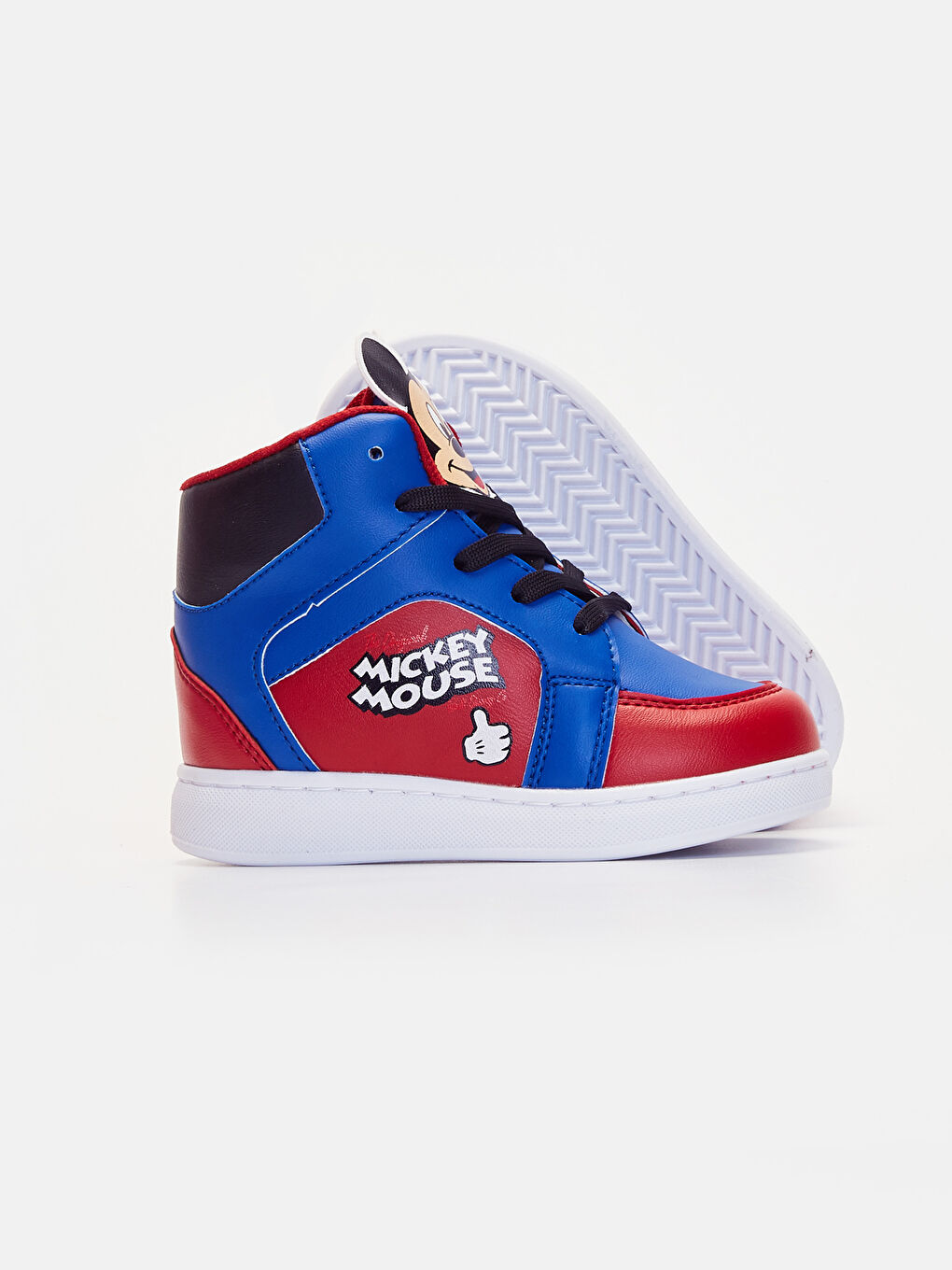 Mavi Erkek Bebek Mickey Mouse Lisanslı Bot -2