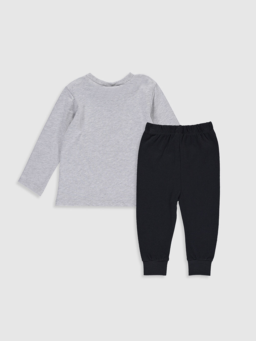 Beyaz Erkek Bebek Pijama Takımı-1