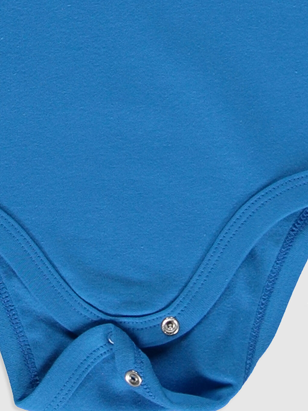 Mavi Erkek Bebek Pamuklu Çıt Çıtlı Body 2'li-9