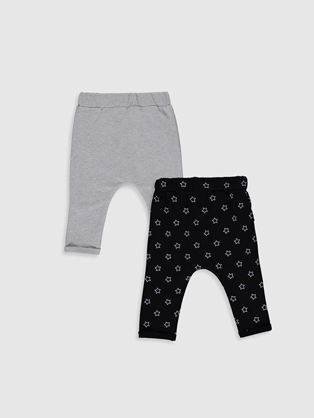 Gri Melanj Pantolon-1