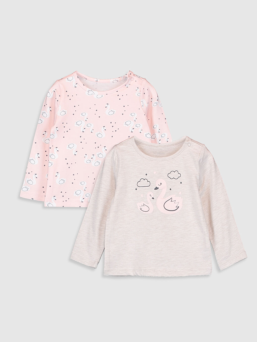 Ekru Melanj Tişört