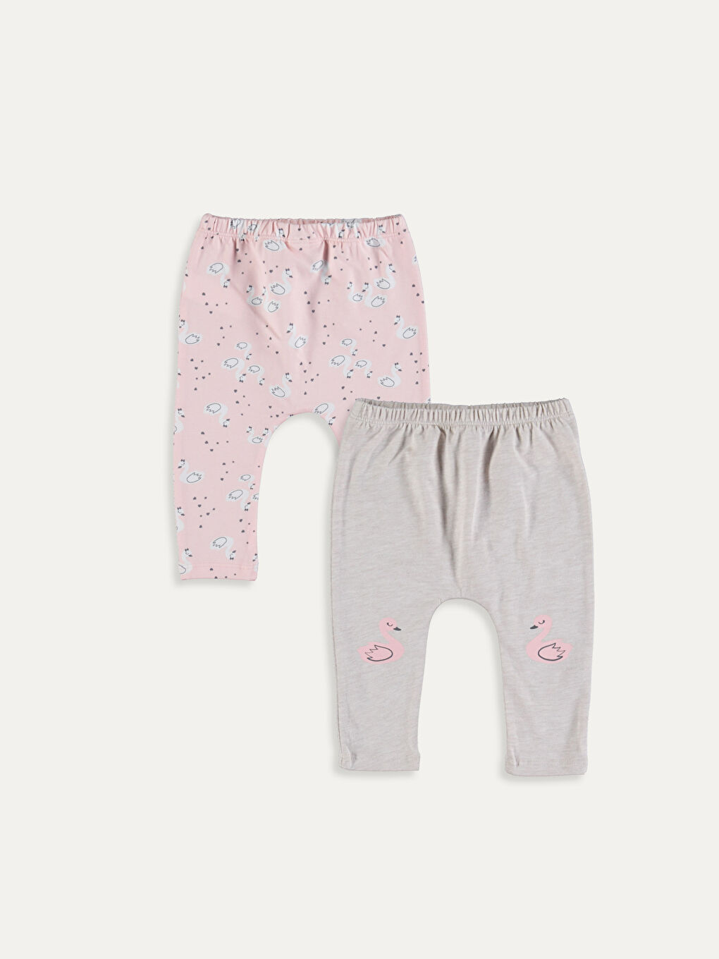 Малышки девочки экрю Брюки