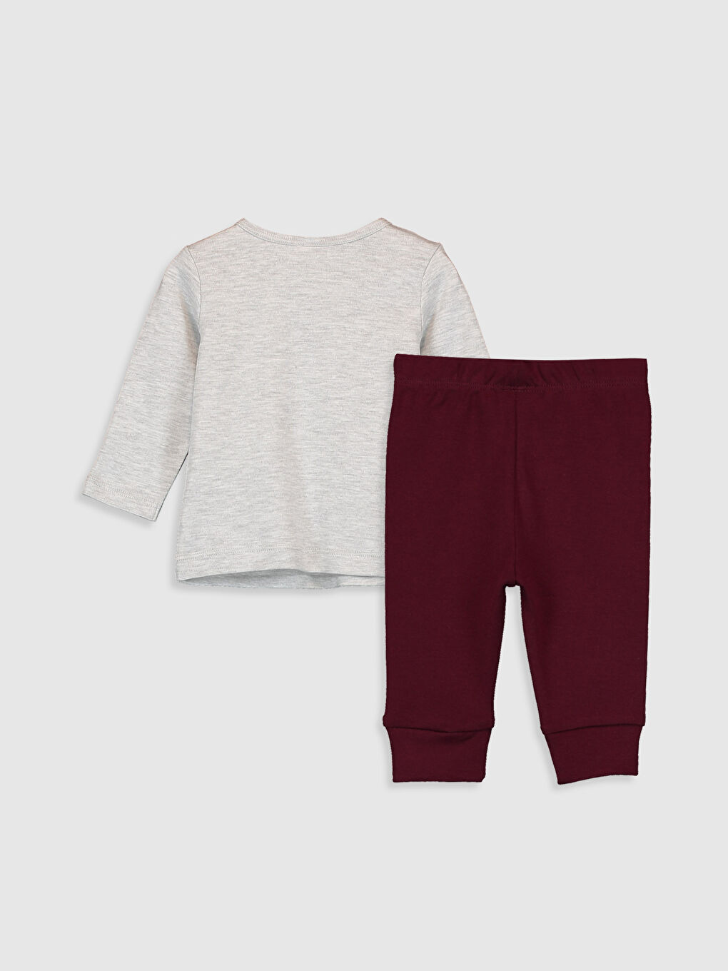 Beyaz Erkek Bebek Pijama Takımı-1