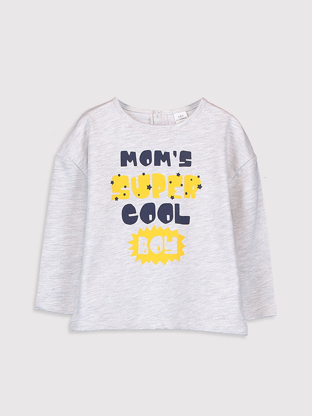 Beyaz Erkek Bebek Tişört ve Pantolon-2