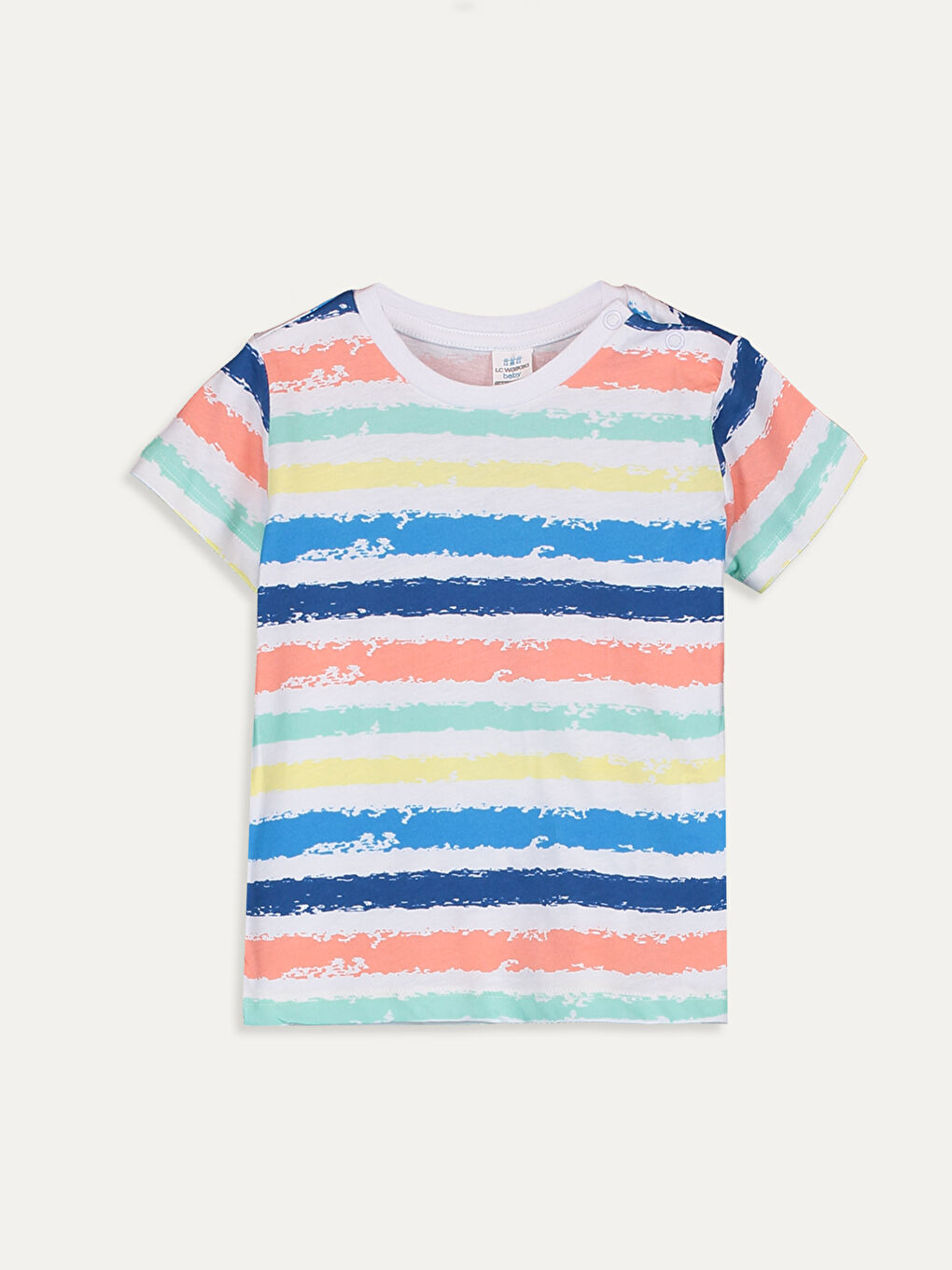 Mavi Baskılı Tişört