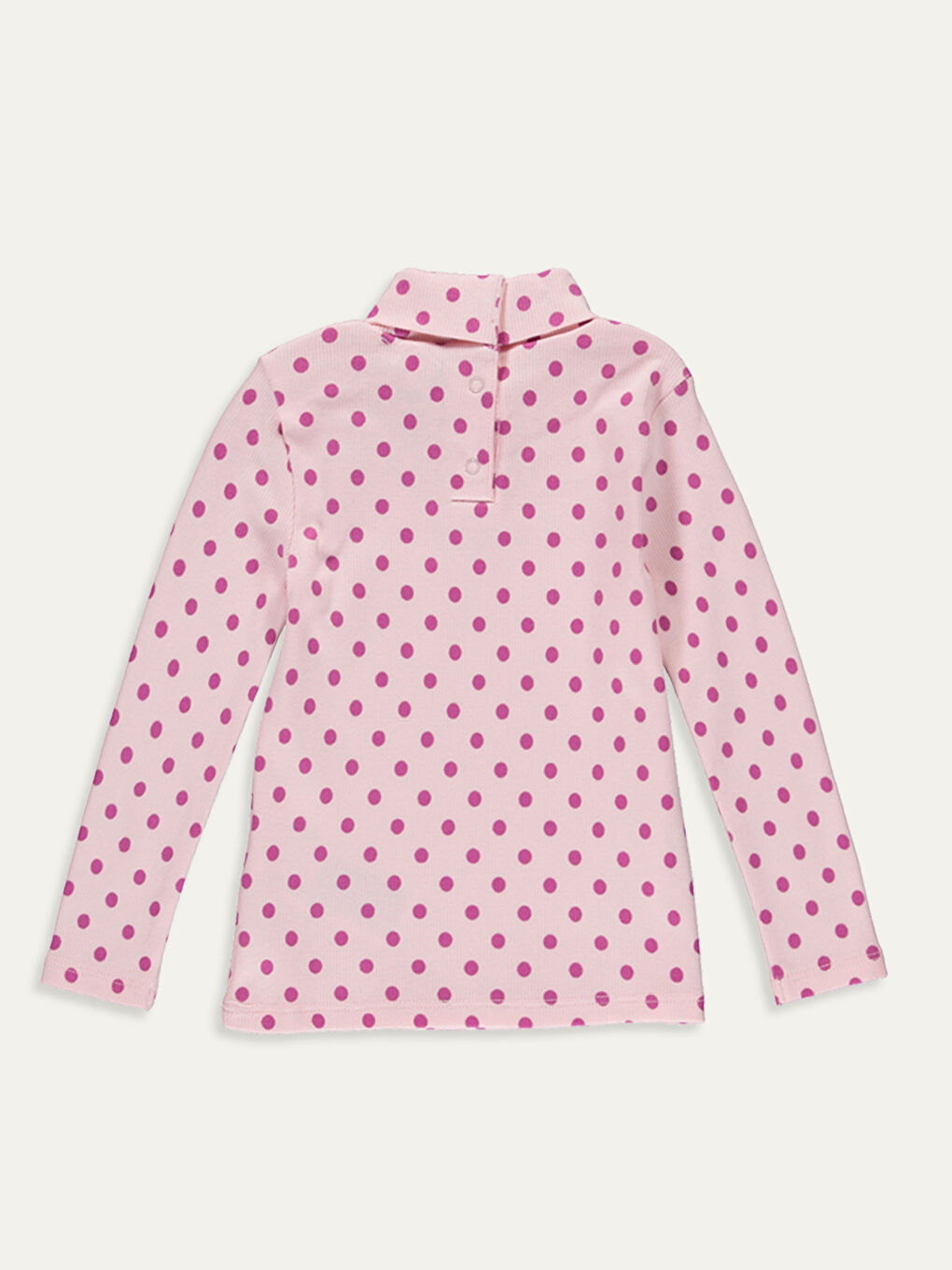 Açık Pembe Baskılı Tişört-1