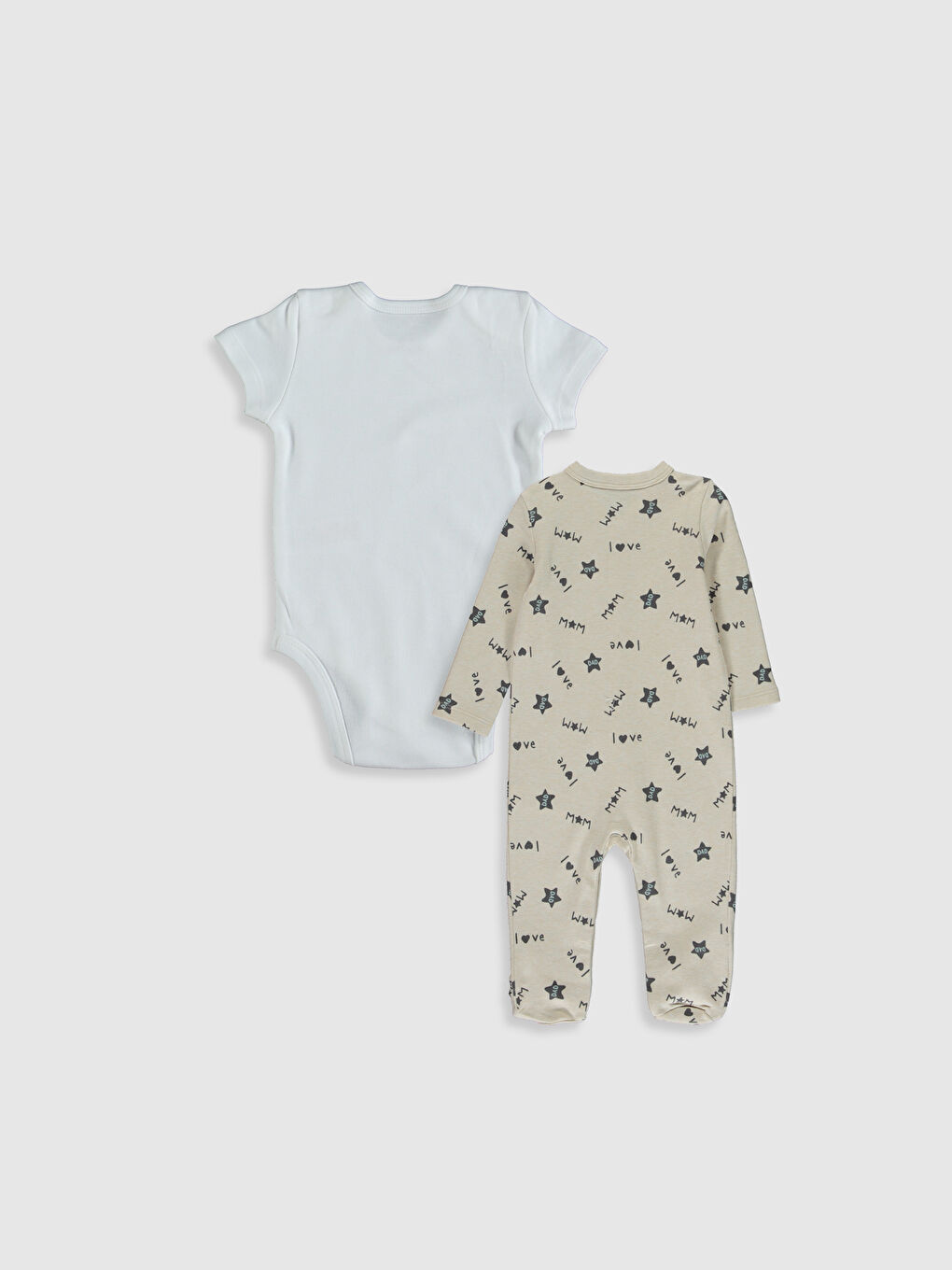 Organic Cotton Newborn Patterned Set 3 Pieces-8