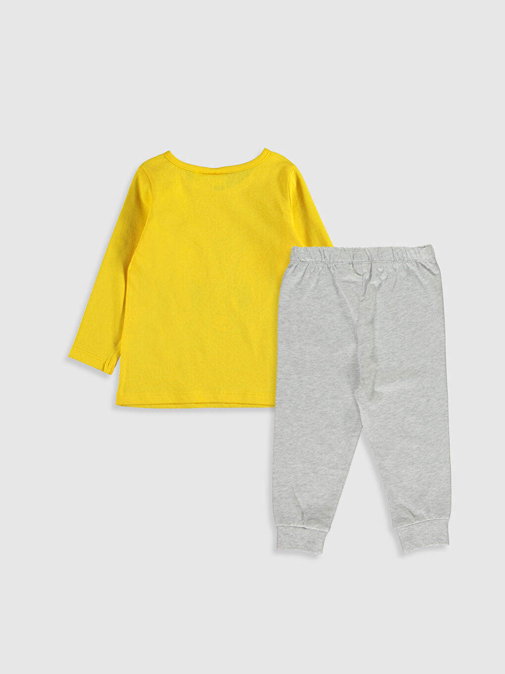 Sarı Kız Bebek Tweety Baskılı Pijama Takımı-1