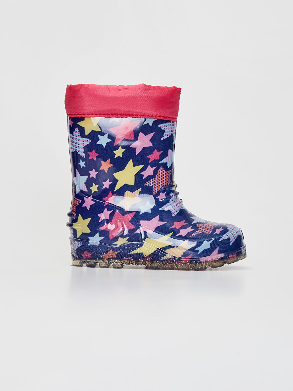 Mor Kız Bebek Baskılı Yağmur Botu-1