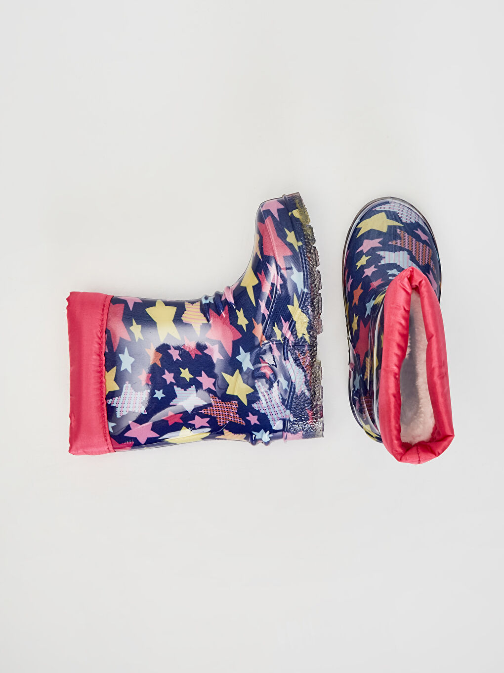 Mor Kız Bebek Baskılı Yağmur Botu