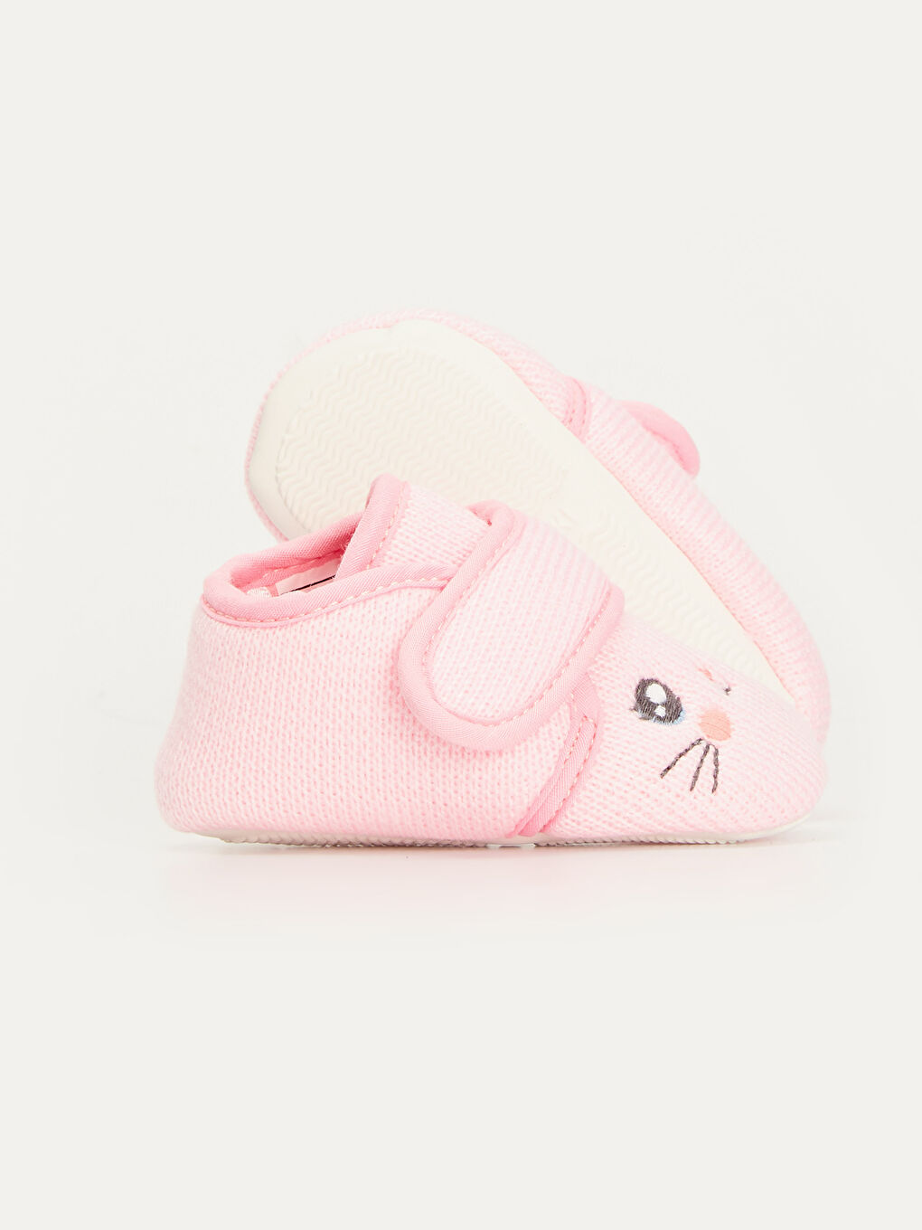 Tatlı Pembe Yürüme Öncesi Ayakkabı-2