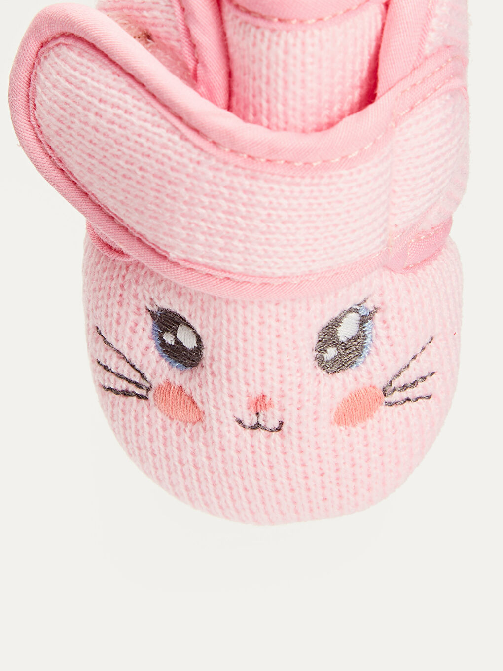 Tatlı Pembe Yürüme Öncesi Ayakkabı-4