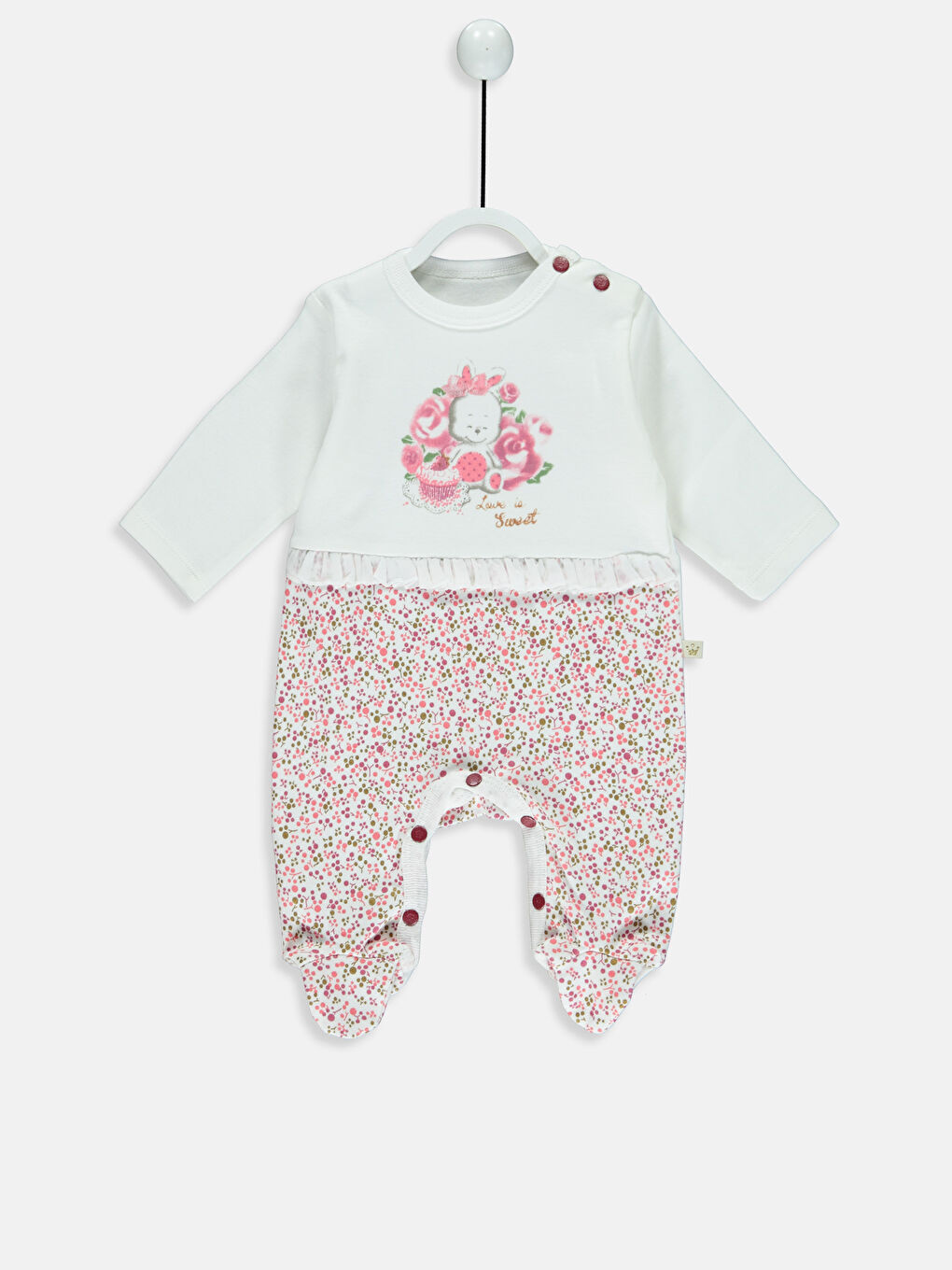 Beyaz Yenidoğan Pamuklu Kutulu Hediye Seti 10'lu-3