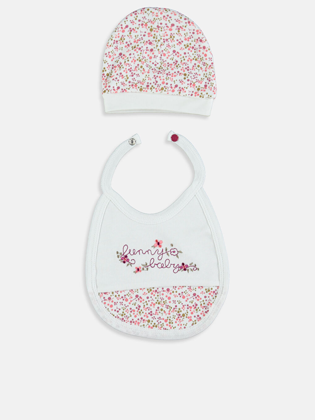 Beyaz Yenidoğan Pamuklu Kutulu Hediye Seti 10'lu-8