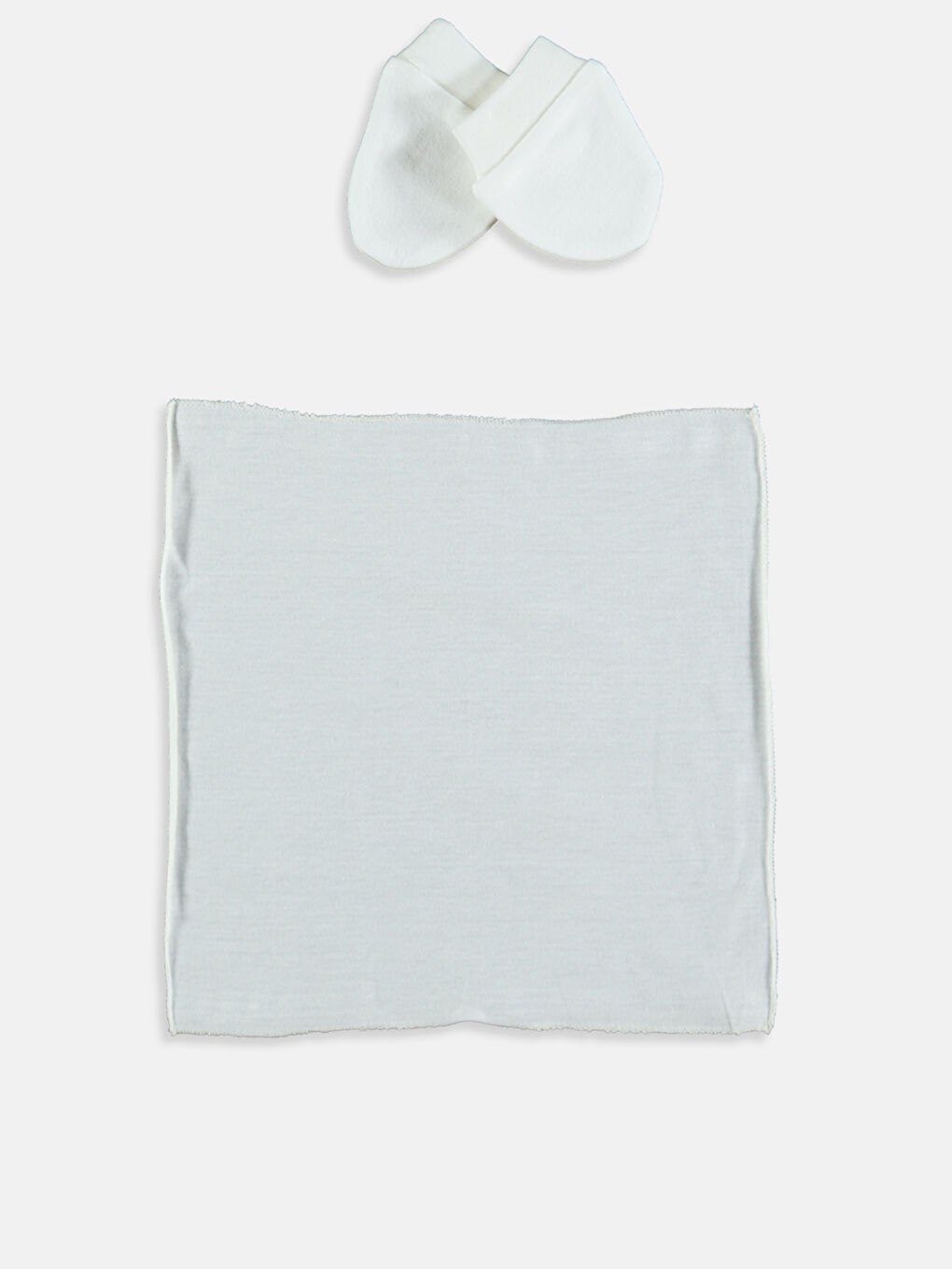 Beyaz Yenidoğan Pamuklu Kutulu Hediye Seti 10'lu-10