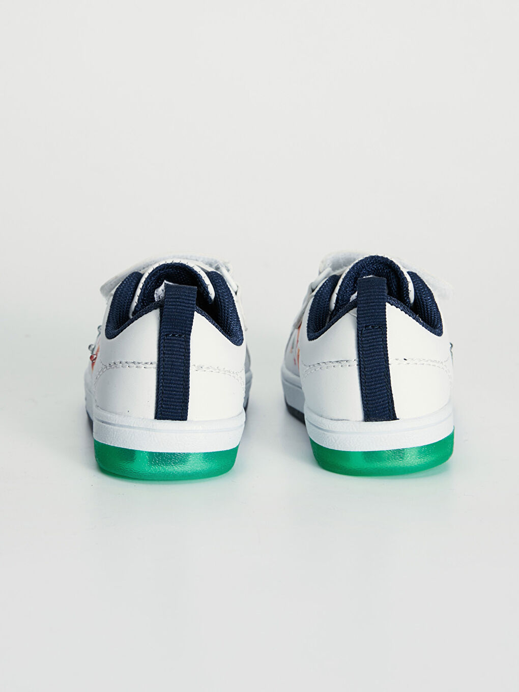 Beyaz Erkek Bebek Işıklı Günlük Spor Ayakkabı-3