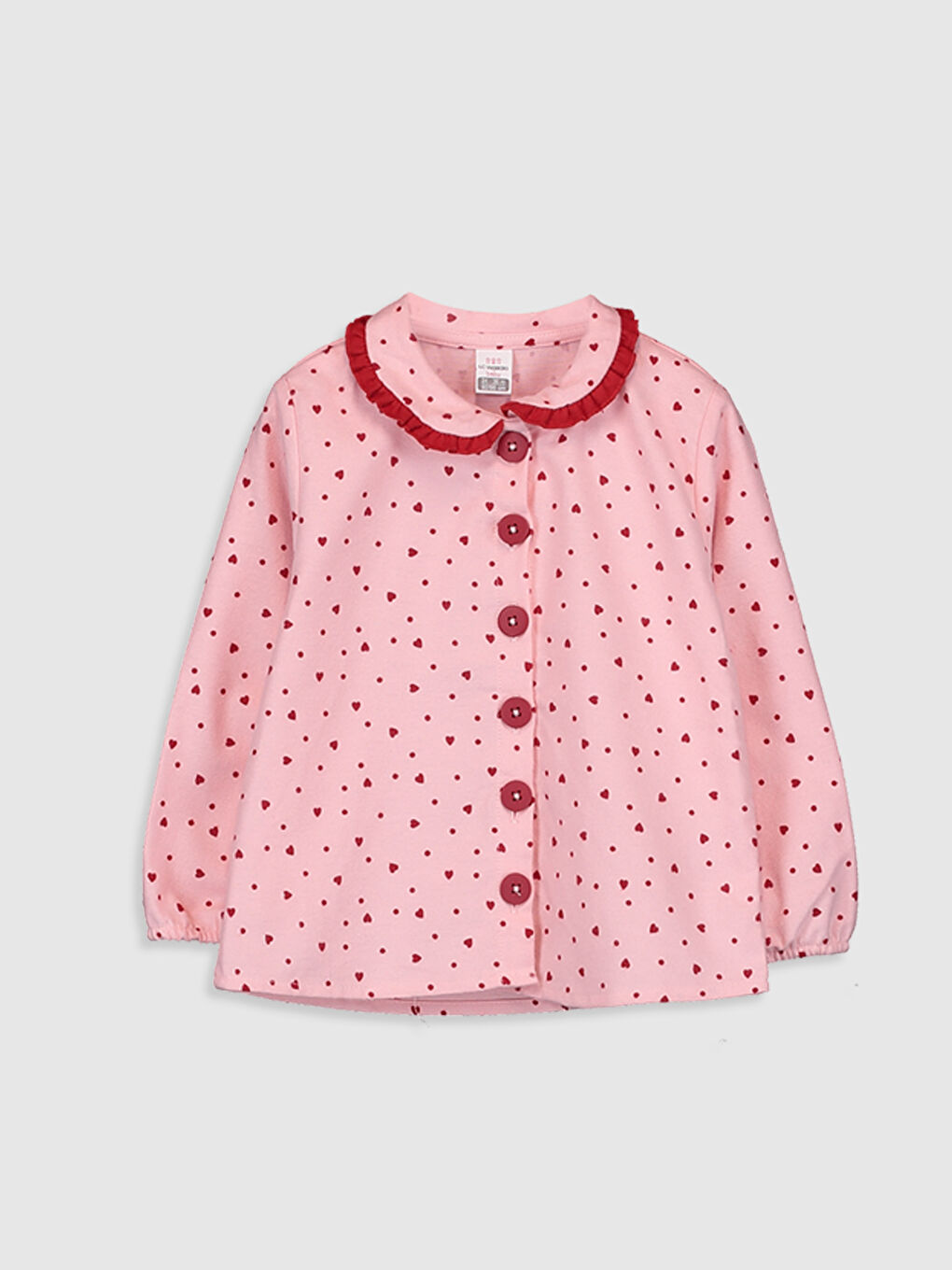 Peter Pan Collar Baby Girls' Shirt