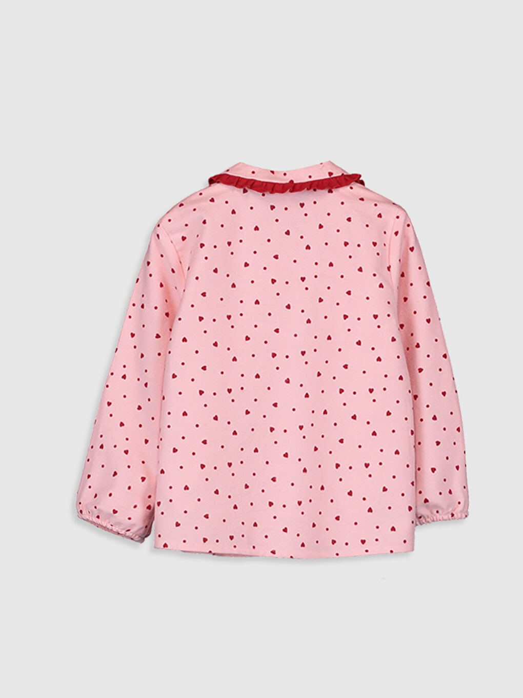 Peter Pan Collar Baby Girls' Shirt-1