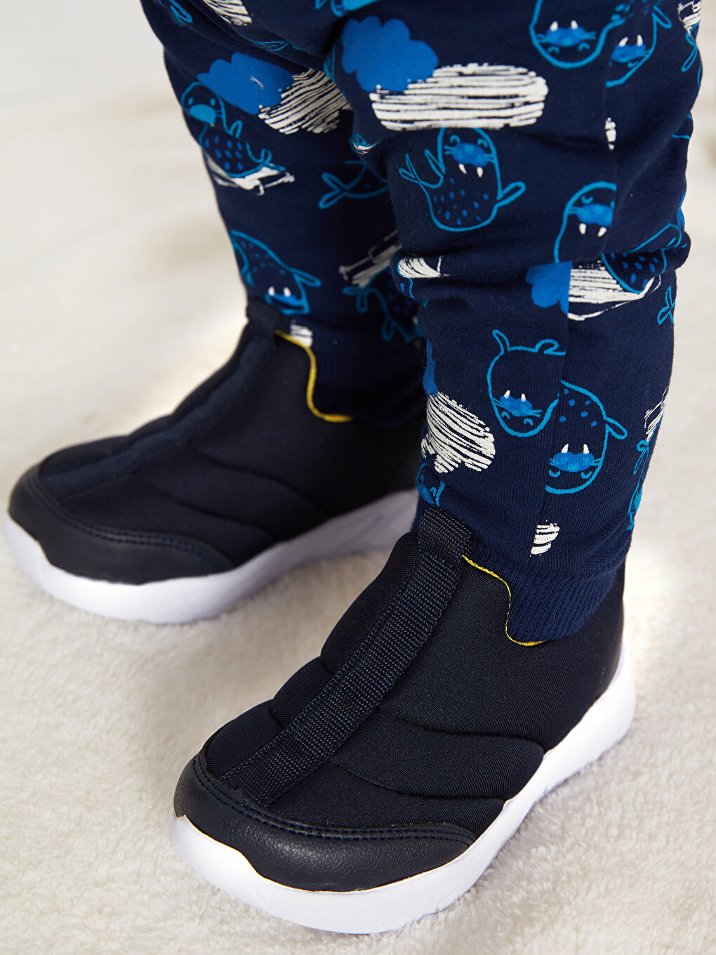 Koyu Petrol Mavi Sneaker-6