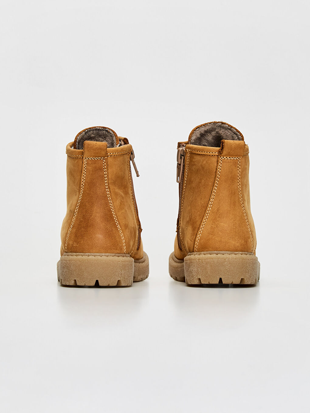 Сәбилерге арналған қыз бала былғары баулы етік-3