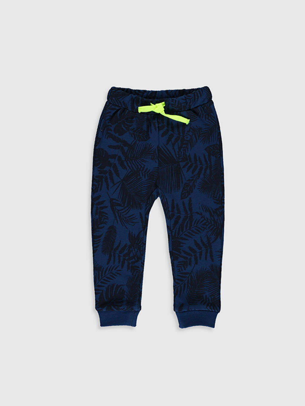 Lacivert Baskılı Eşofman Altı