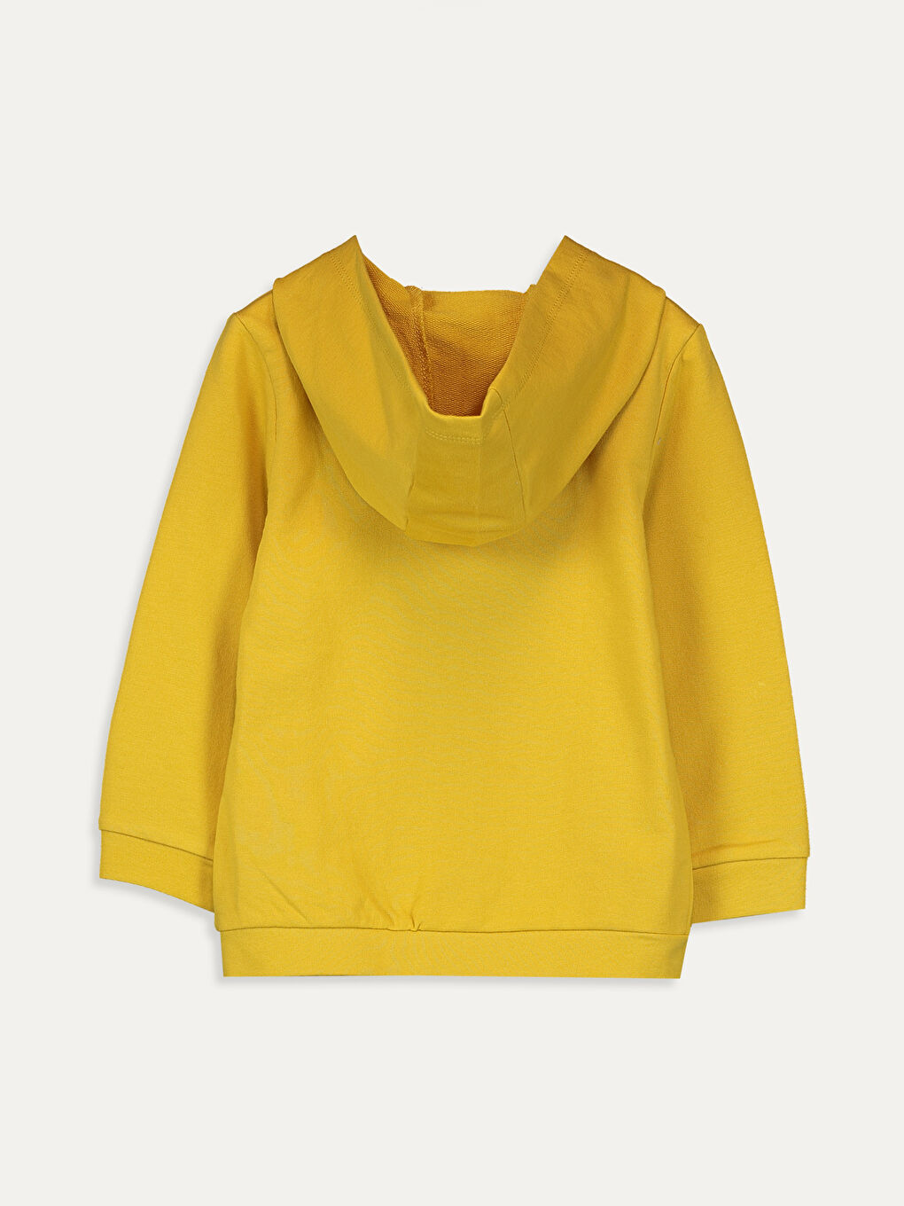 Baby Girl YELLOW Zip-Up Sweatshirt-1