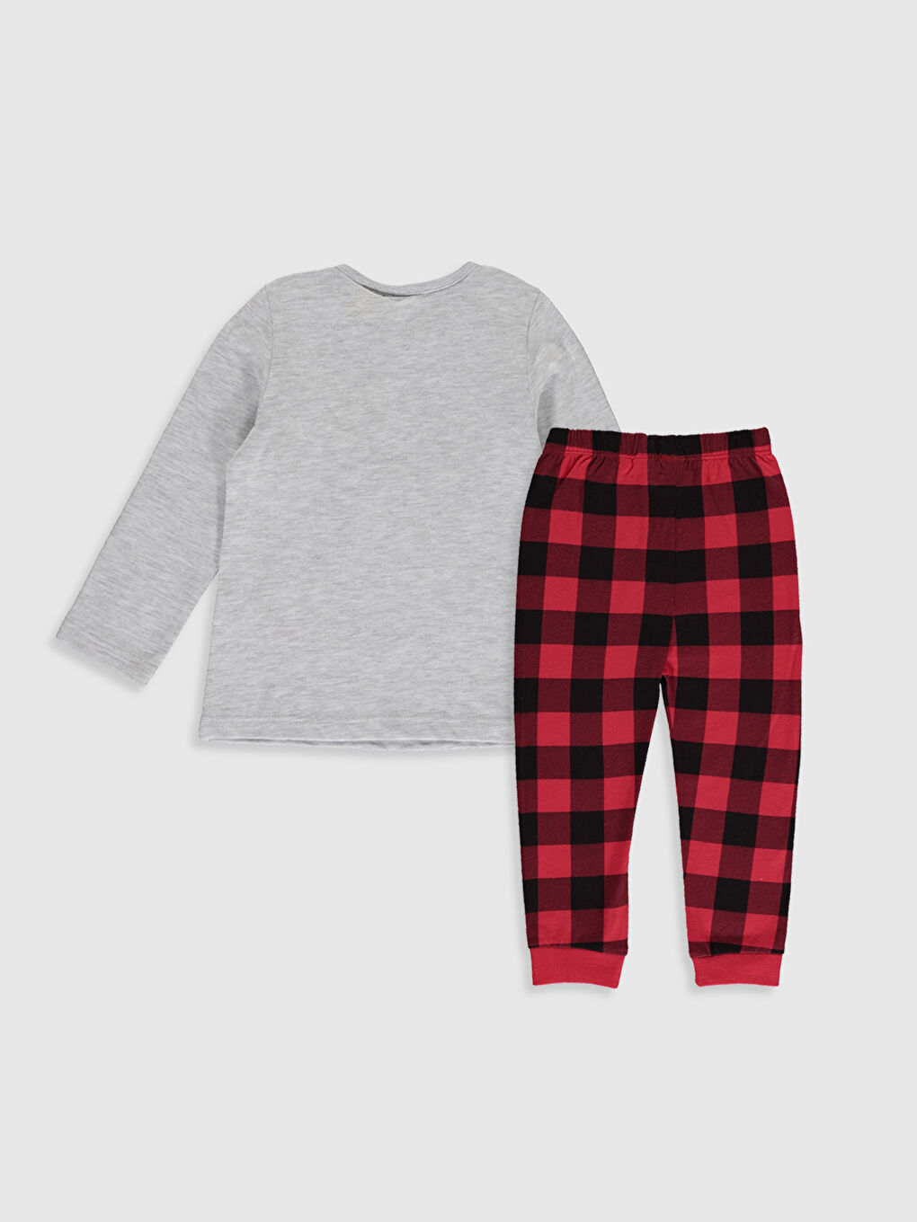 Пижамный комплект с принтом Микки Маус для малышек девочек-1