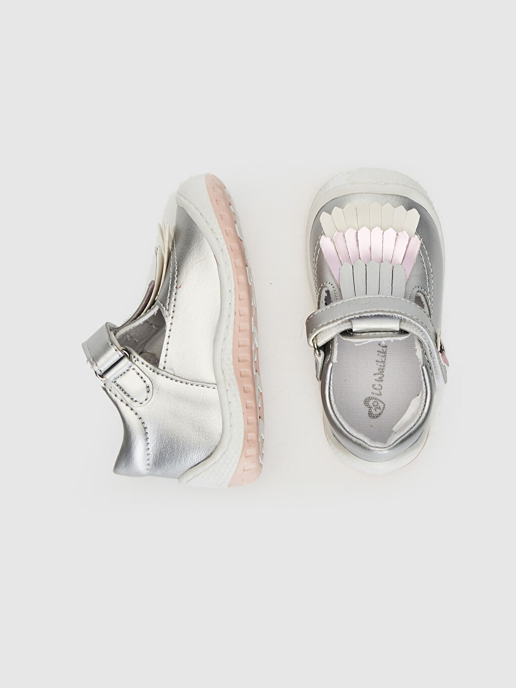 Gri Gümüş İlk Adım Ayakkabısı-1