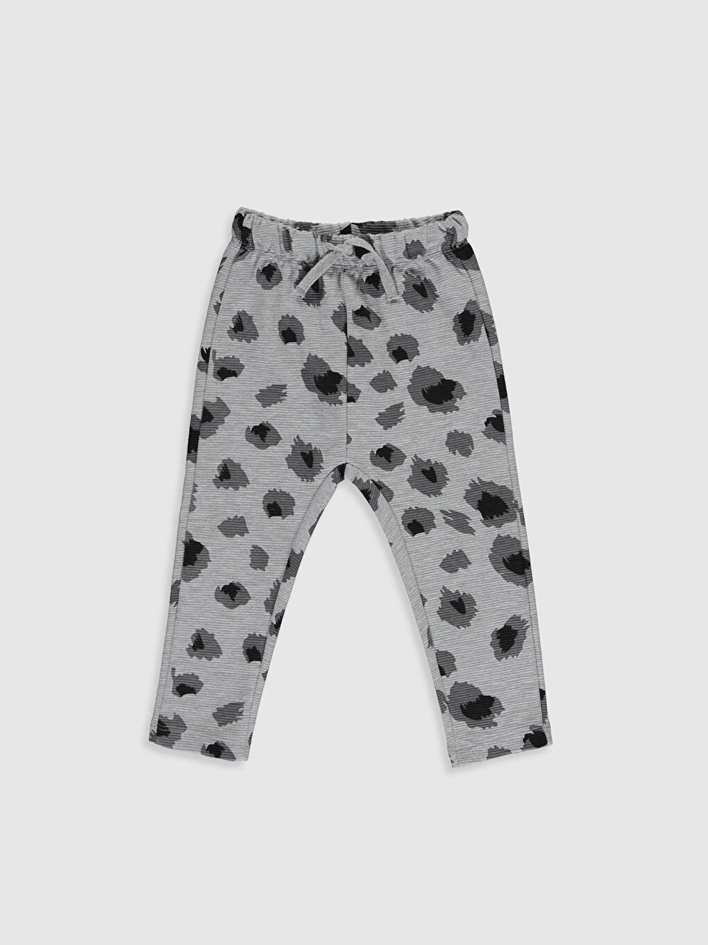 Antrasit Baskılı Eşofman Altı