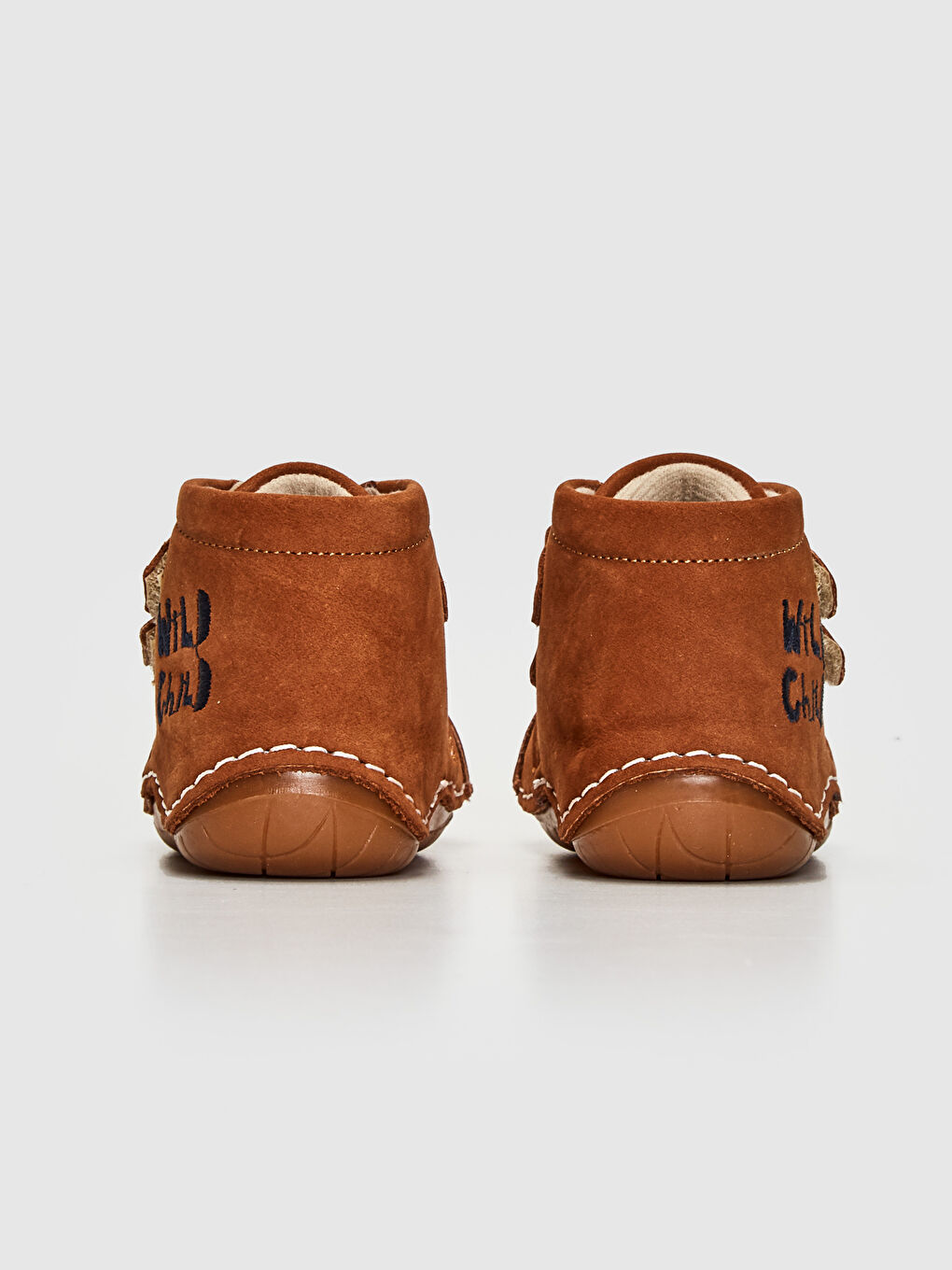 Kahverengi Erkek Bebek Cırt Cırtlı İlk Adım Botu -3