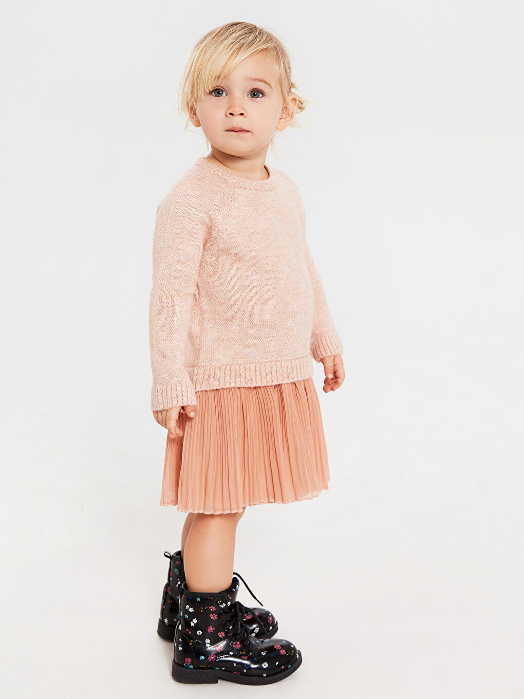 Robe ORANGE Bébé Fille-1